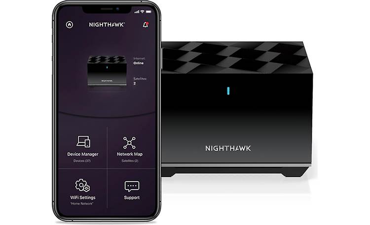 NETGEAR MS80 Nighthawk™ Easy remote setup and monitoring via the Nighthawk app