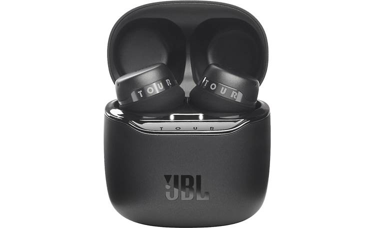 JBL Tour Pro+ TWS Charging case banks up to 24 hours of power for recharging earbuds