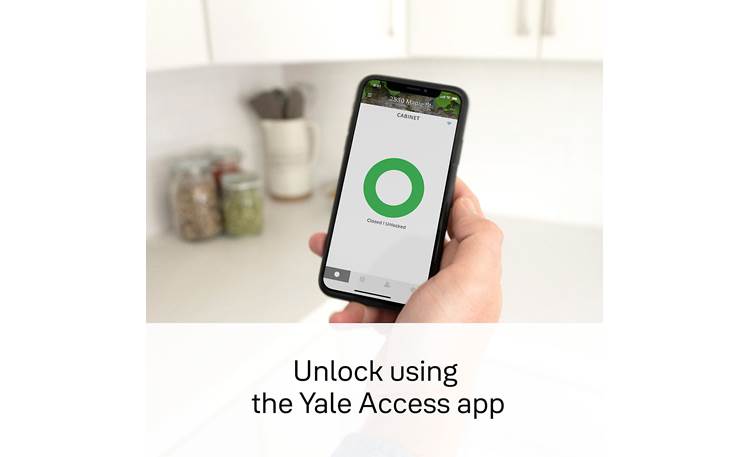 Yale Smart Cabinet Lock with Bluetooth Other