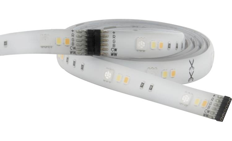 Satco Starfish T20 RGB and Tunable White LED Indoor Tape Light Extension (3 feet) Line up the color and white light plugs when you connect