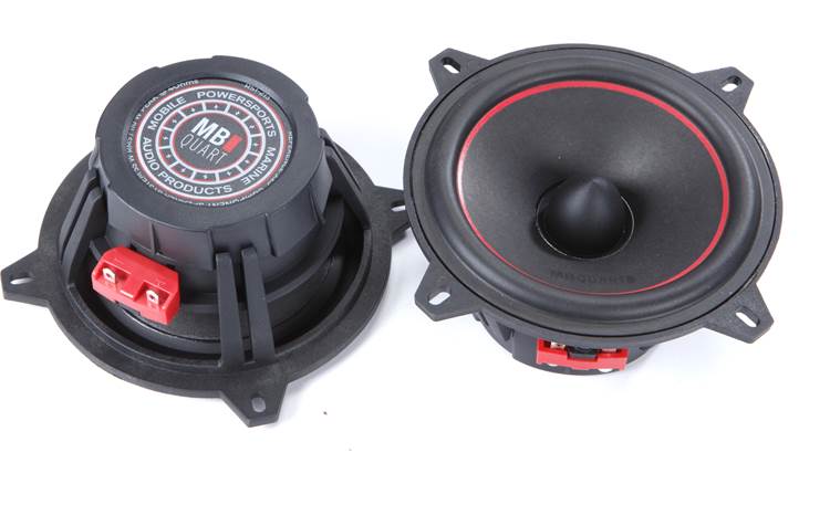 Car Audio 220 Watt 4 OHMS MB Quart RS1-213 Reference 2-Way Component Speaker System Grills Included 5.25 Inch Component Speaker System Black, Pair 