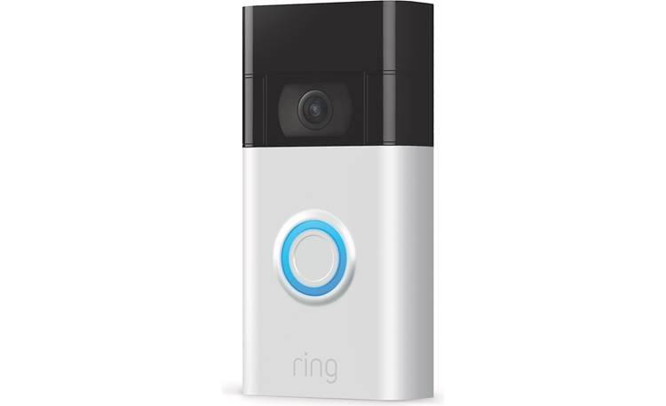 Ring Video Doorbell Built-in speaker and microphone with noise cancellation for two-way talk