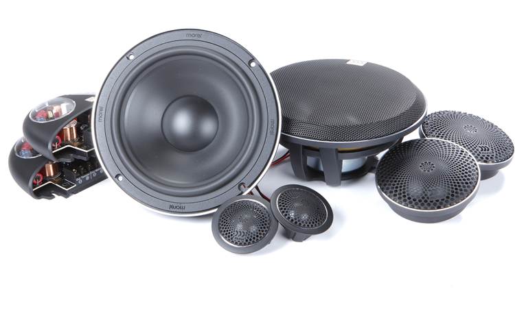 morel 3 way component speakers