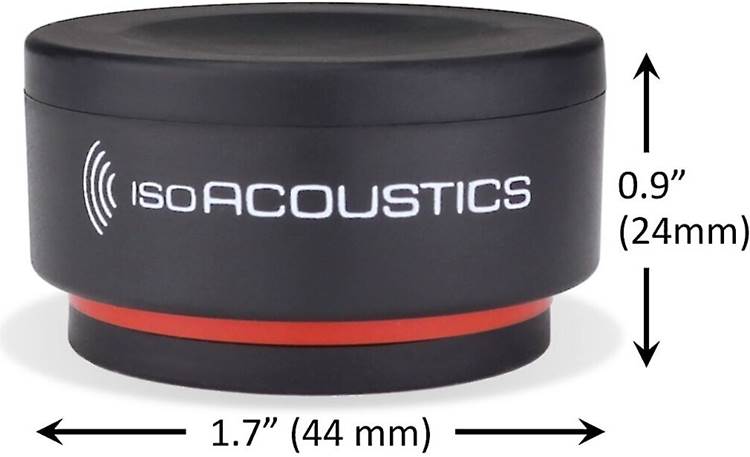 IsoAcoustics ISO-PUCK mini Shown individually