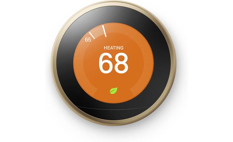 Google Nest Learning Thermostat, 3rd Generation Farsight technology wakes up your Nest display the second you enter the room