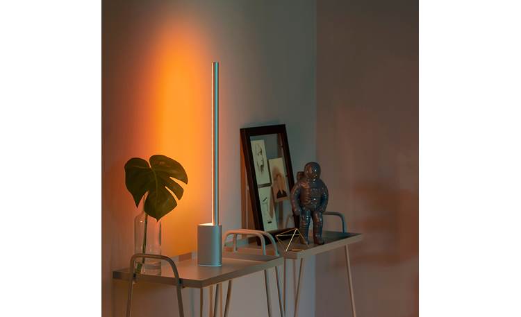 Philips Hue White and Color Ambiance Signe Table Light The slim design makes it easy to add a bit of ambiance almost anywhere