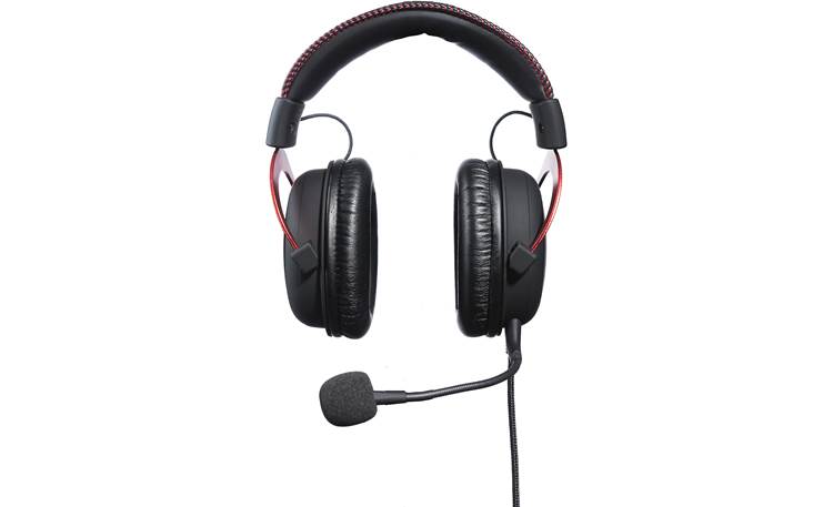 HyperX Cloud II Soft memory foam headband and earpads stay comfortable during long gaming sessions 