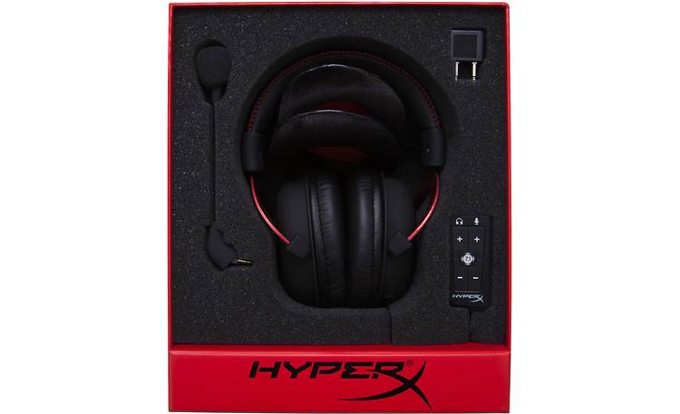 HyperX Cloud II Includes leatherette and velour earcups, letting you customize your headphones to suit your needs
