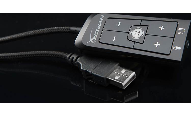 HyperX Cloud II USB audio control box lets you toggle on 7.1 surround sound with the press of a button (PC and Mac only)