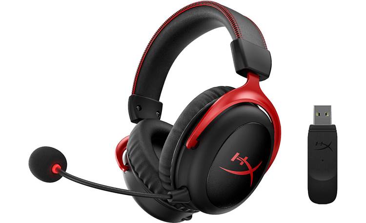 HyperX Cloud II Wireless Includes USB transmitter for a strong wireless connection