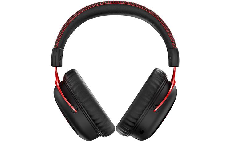 HyperX Cloud II Wireless Soft memory foam headband and earpads stay comfortable during long gaming sessions