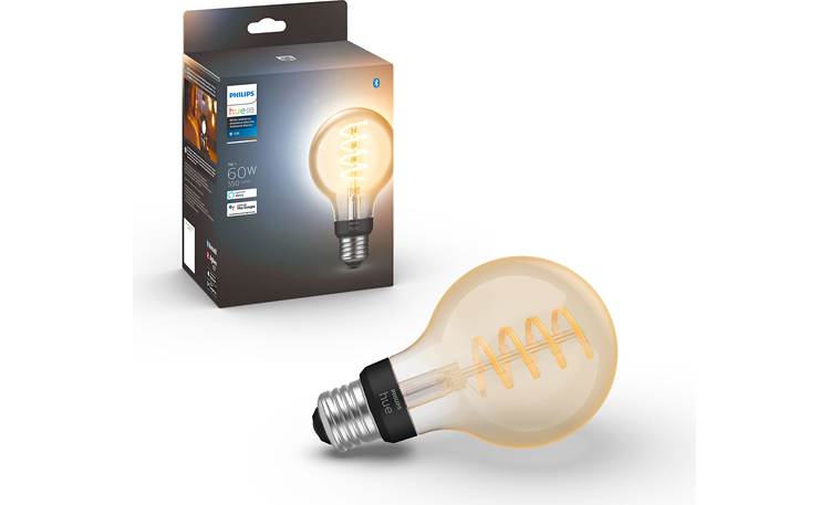 Inficere skab udvikle Philips Hue White Ambiance Filament Bulb (Globe G25) Smart LED bulb with  dimmable shades of white light and Bluetooth® at Crutchfield