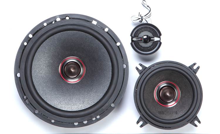 MB Quart PS1-316 3-Way 6.5 Mid-Bass 4 Mid-Range 1 Tweeter Component System with Reference RK1-116 6.5 Coax Bundle 