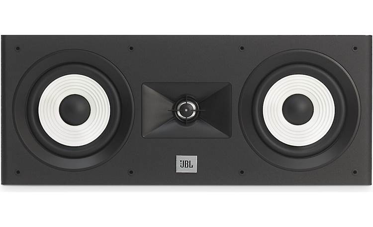JBL Stage A125C Grille is removable so you can admire those striking woofers