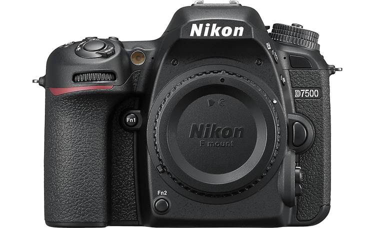 Nikon D7500 Two Lens Bundle Shown with body cap in place