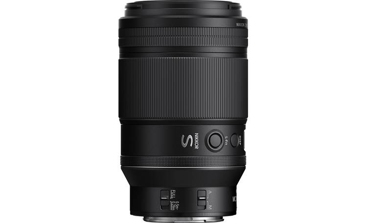 Nikon NIKKOR Z MC 105mm f/2.8 VR S Built-in controls for intuitive adjustments on the fly