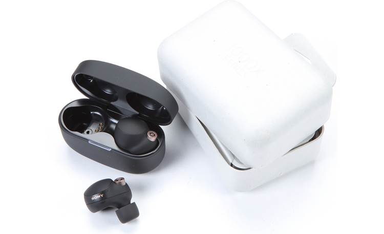 Sony WF-1000XM4 (Black) True wireless earbuds with adaptive noise 
