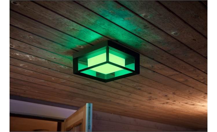 Philips Hue Econic White and Color Ambiance Outdoor Wall Light Millions of colors for your porch wall or ceiling