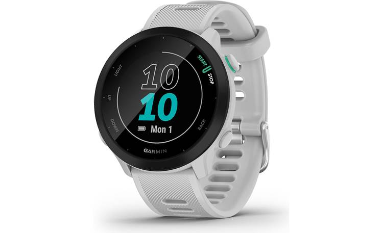 Garmin Forerunner 55, GPS Running Watch with Daily Suggested Workouts, Up  to 2 weeks of Battery Life, Aqua