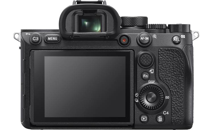 Sony Alpha a7R IV A (no lens included) Rear-panel controls and display