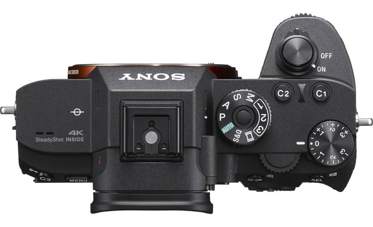 Sony Alpha a7R IV A (no lens included) Top-panel controls