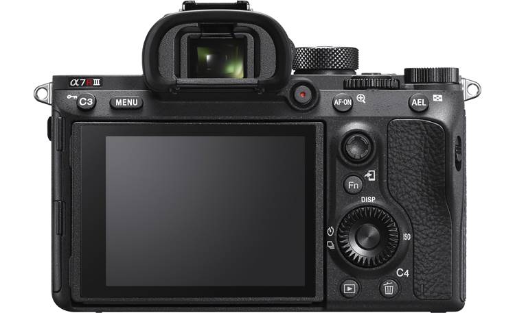 Sony Alpha a7R III A (no lens included) Rear-panel controls and display