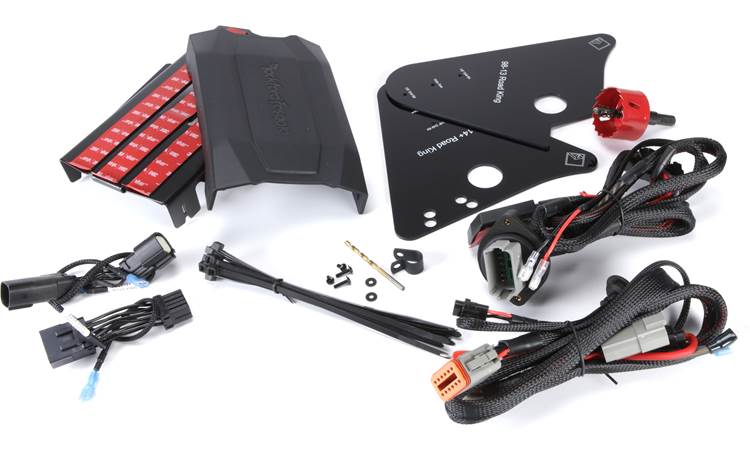 thumbnail image 2 of Rockford Fosgate RFK-HDRK Complete Amplifier Installation Kit For 1998 Harley 2 of 11