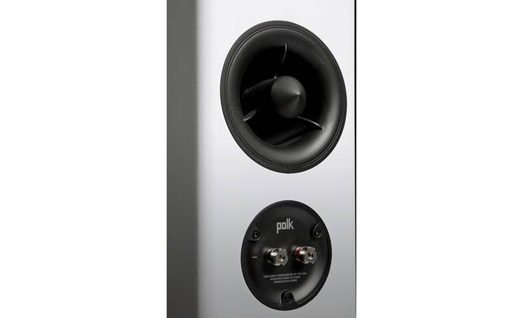 Polk Audio Reserve R500 Bass-reflex (ported) enclosure with rear-firing X-Port for distortion-free bass