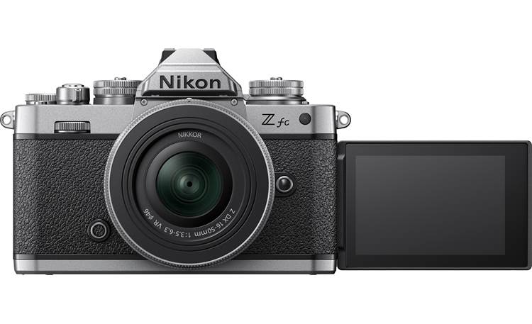 Nikon Z fc Zoom Lens Kit Touchscreen rotates for easy vlogging