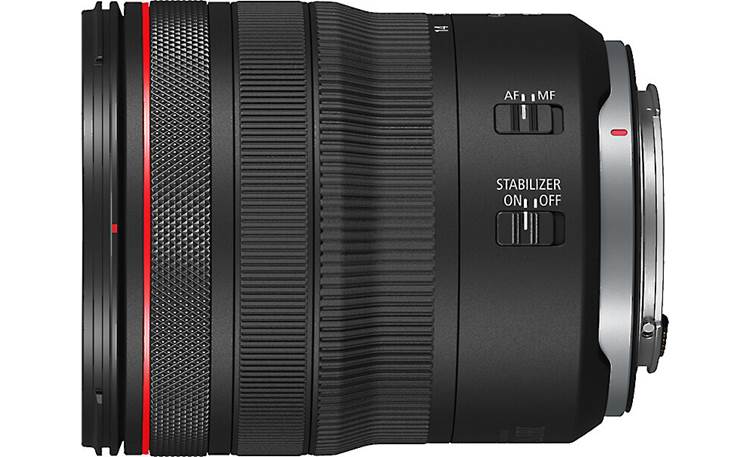 Canon RF 14-35mm f/4 L IS USM Image stabilization and focus switches