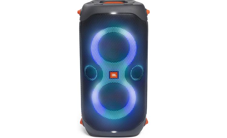 OC Acoustic Newport Plug-in Outlet Speaker with Bluetooth 5.1 and Built-in  USB Type-A Charging Port - Pair (Orange/Black)