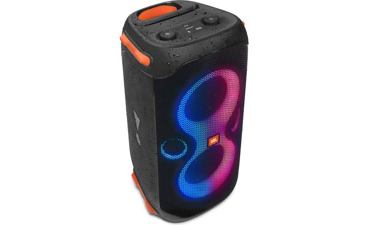 JBL PartyBox 110 with 2 JBL Wireless Mics Left front