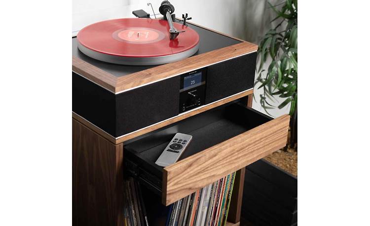 Andover Audio Model-One Upper Stand Built-in accessory drawer (Turntable Music System sold separately)