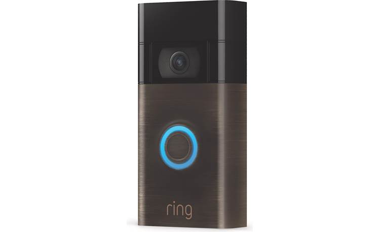 Ring Video Doorbell Built-in speaker and microphone with noise cancellation for two-way talk
