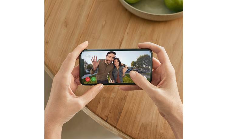 Ring Video Doorbell Get a 1080p view of your door from wherever you are