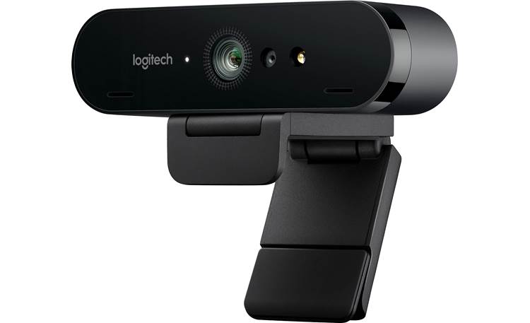 Logitech 4K Pro Webcam Mounting clip is adjustable for different angles