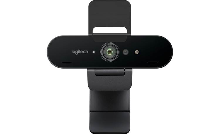 Logitech 4K Pro Webcam Included privacy lens cover can be easily flipped up or down