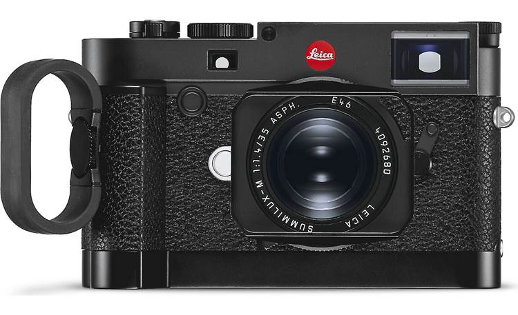 Leica M Series Hand Grip Shown installed (camera body and optional finger loop not included)