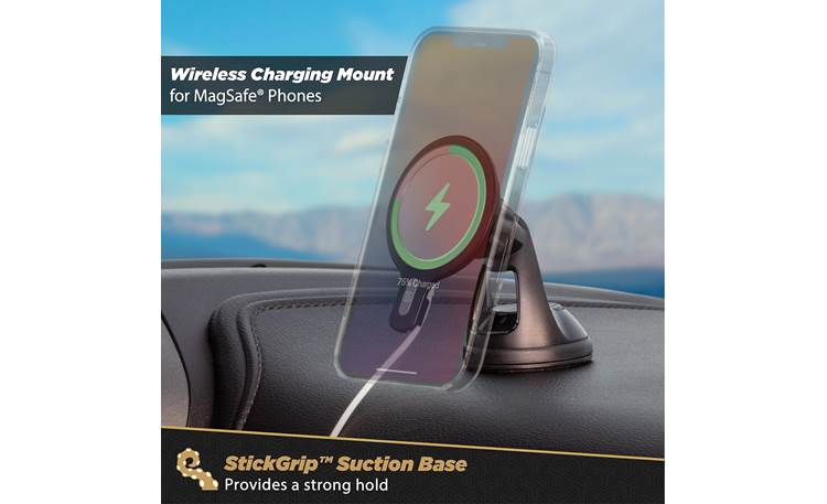 Scosche MagicMount™ MSC Apple MagSafe wireless charger not included