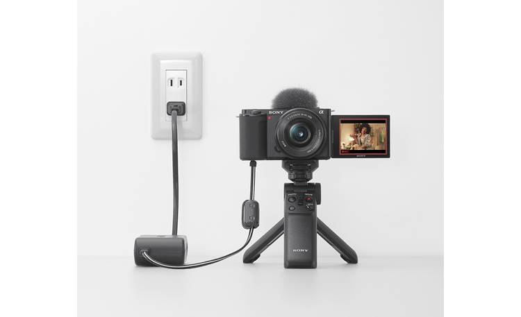 Sony Alpha ZV-E10 Vlog Camera (no lens included) Works with optional AC-PW20AM AC adapter (sold separately)