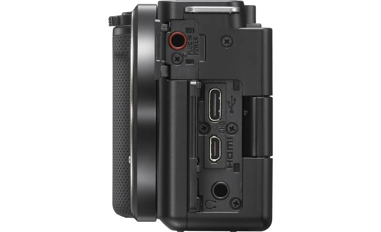 Sony Alpha ZV-E10 Vlog Camera (no lens included) Connect to a computer or mobile device with USB or HDMI
