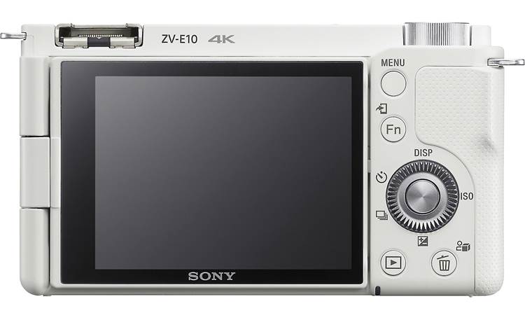 Sony Alpha ZV-E10 Vlog Camera (no lens included) Rear-panel controls