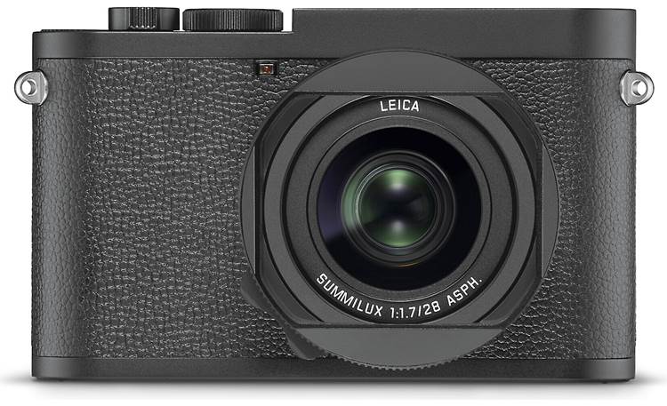 Leica Q2 Monochrom Shown with included lens hood installed