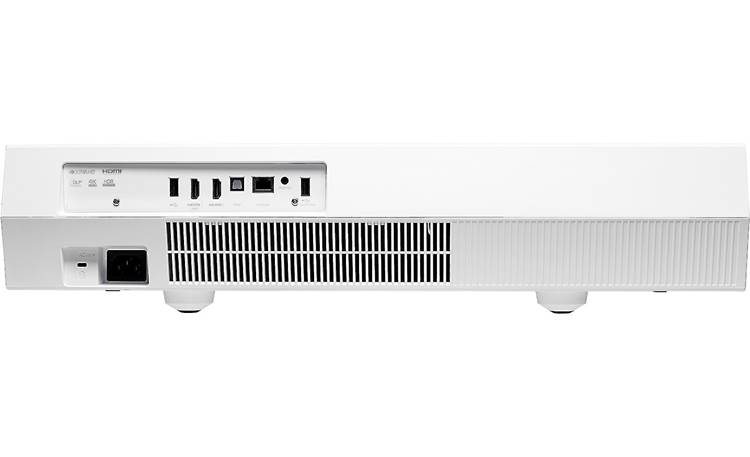 Optoma CinemaX P2 Ultra Short Throw Projector Rear connections