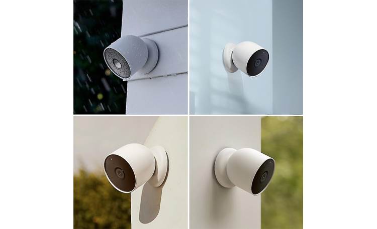 Google Nest Indoor/Outdoor Cam Easy-to-place magnetic mounting system