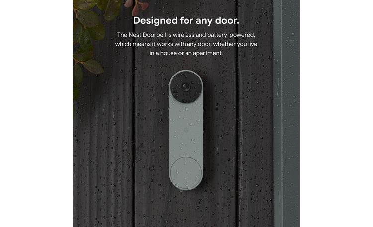 Google Nest Doorbell (battery) IP54 weatherproof rating