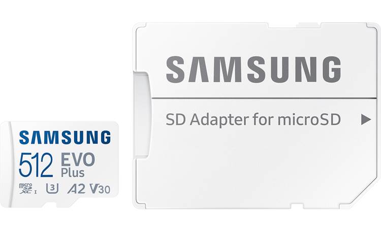 Samsung EVO Plus MicroSDXC Memory Card Full-size SD card adapter included