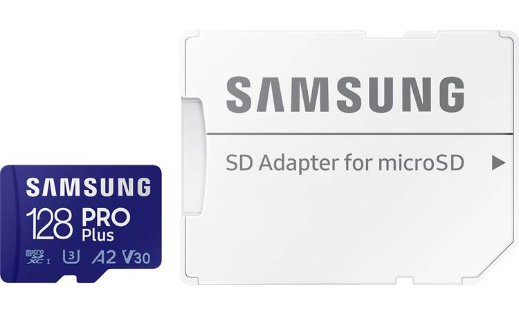 Samsung PRO Plus MicroSDXC Memory Card Full-size SD card adapter included