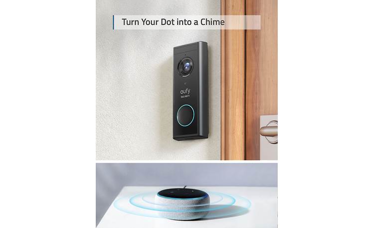 eufy Security Video Doorbell 2K Add-On Unit Works with Amazon Alexa