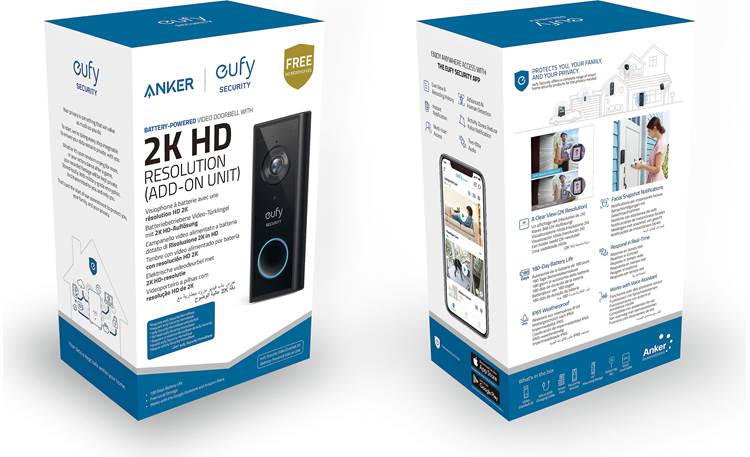 eufy Security Video Doorbell 2K Add-On Unit Other